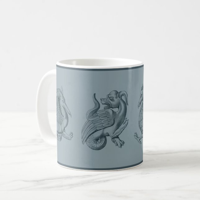 Taza De Café Blue Gargoyles Coffee Mug (Anverso izquierdo)