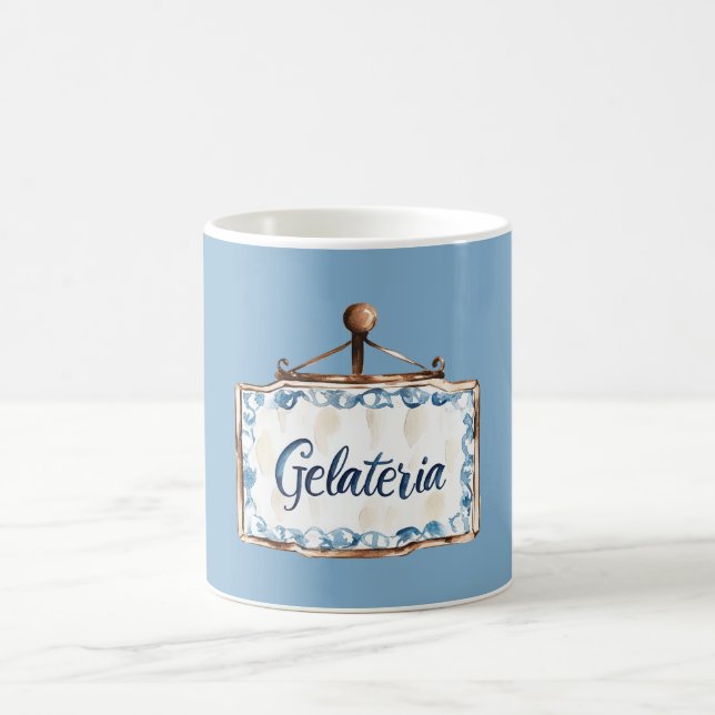 Taza De Café Blue Gelateria (ice cream/Gelato shop) Birthday (Centro)
