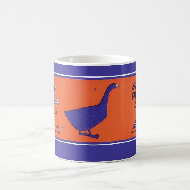 Taza De Café Blue Goose Prunes Mug (Centro)