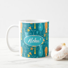 Taza De Café Blue Hawaii and Tropical Itch