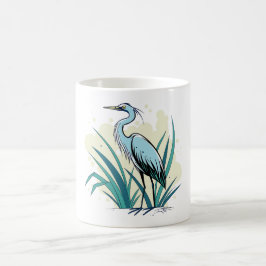 Taza De Café Blue Heron 