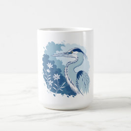 Taza De Café Blue Heron