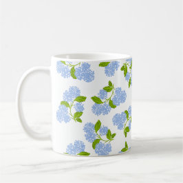 Taza De Café Blue Hydrangea Mug