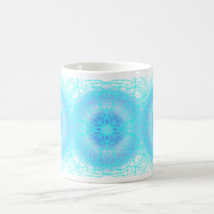 Taza De Café Blue Ice Cross Ball