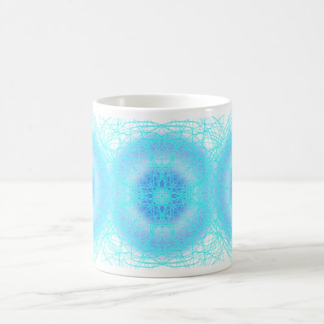 Taza De Café Blue Ice Cross Ball (Centro)