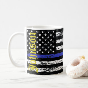 Taza De Café Blue Line fino