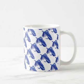 Taza De Café "Blue Matuka" trucha enrollada mosca
