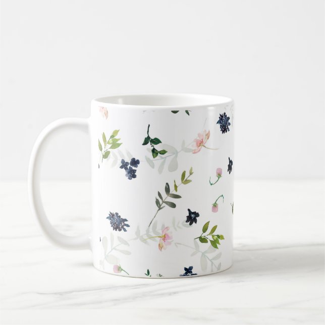 Taza De Café Blue Meadow Flower Mug (Izquierda)