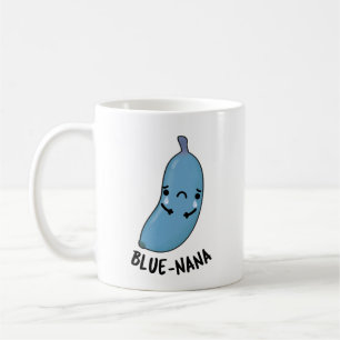 Taza De Café Blue-nana Funny Banana Pun