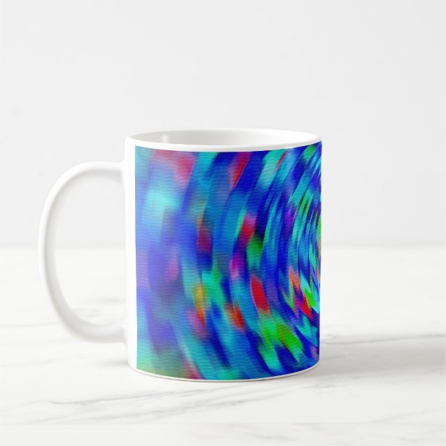 Taza De Café Blue Pond Ripple (Izquierda)