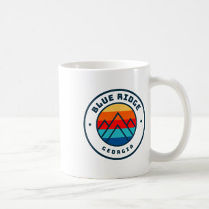 Taza De Café Blue Ridge Georgia Esquí para Snowboard