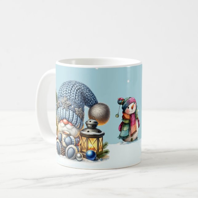 Taza De Café Blue & Silver Gonk Mug (Anverso izquierdo)