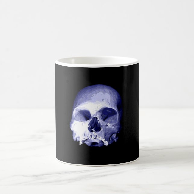Taza De Café Blue Skull (Centro)