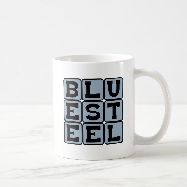 Taza De Café Blue Steel, Color (Derecha)