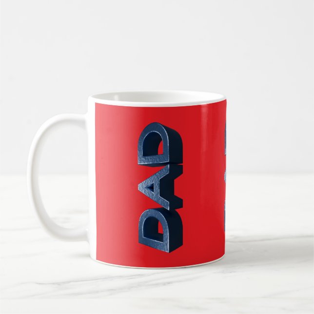 Taza De Café Blue Steel Dad (Izquierda)