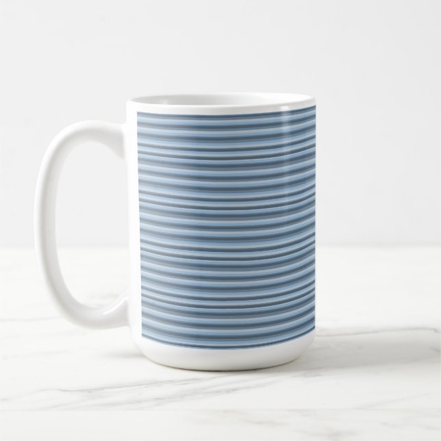 Taza De Café Blue stripes (Izquierda)