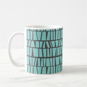 Taza De Café Blue Tiles Coffee Mug