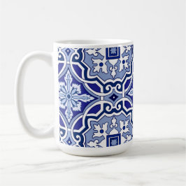 Taza De Café Blue tiles,Mediterranean tiles,majolica