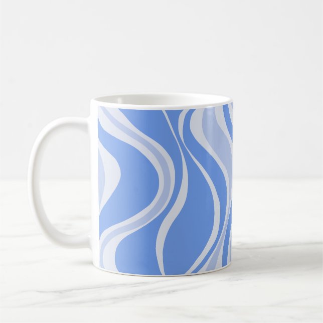Taza De Café Blue Waves Mug (Izquierda)
