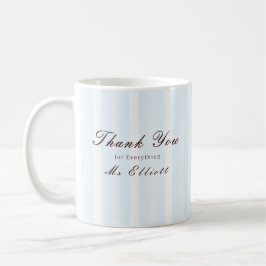Taza De Café Bluebell - Personalised Thank You Teacher Mug
