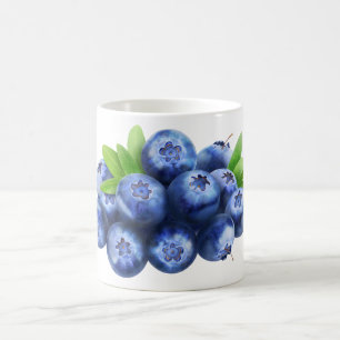 Taza De Café Blueberries