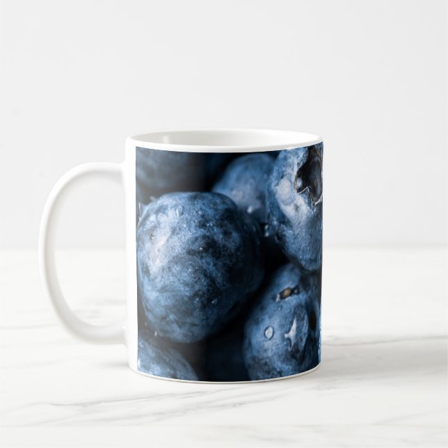 Taza De Café Blueberries Fruit (Izquierda)
