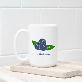 Taza De Café Blueberry Coffee Mug
