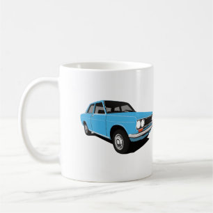 Taza De Café Bluebird azul claro 1600 (510), dos imágenes de