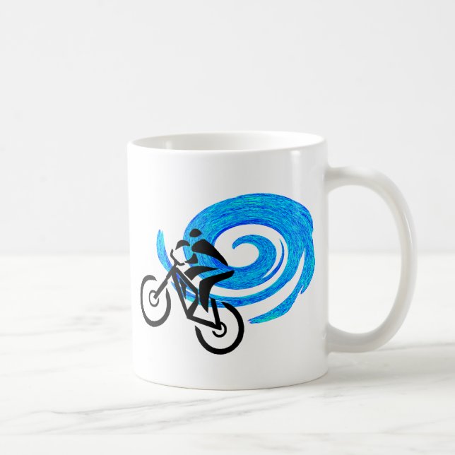TAZA DE CAFÉ BLUEBIRD DE LA BICI DE MONTAÑA (Derecha)