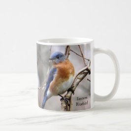 Taza De Café Bluebirds Coffee Mug II por BirdingCollectibles