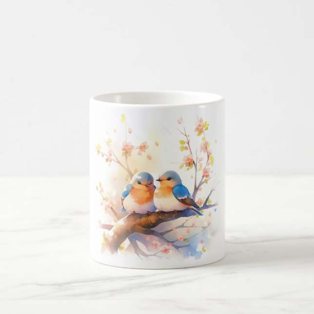 Taza De Café Bluebirds occidental (Centro)