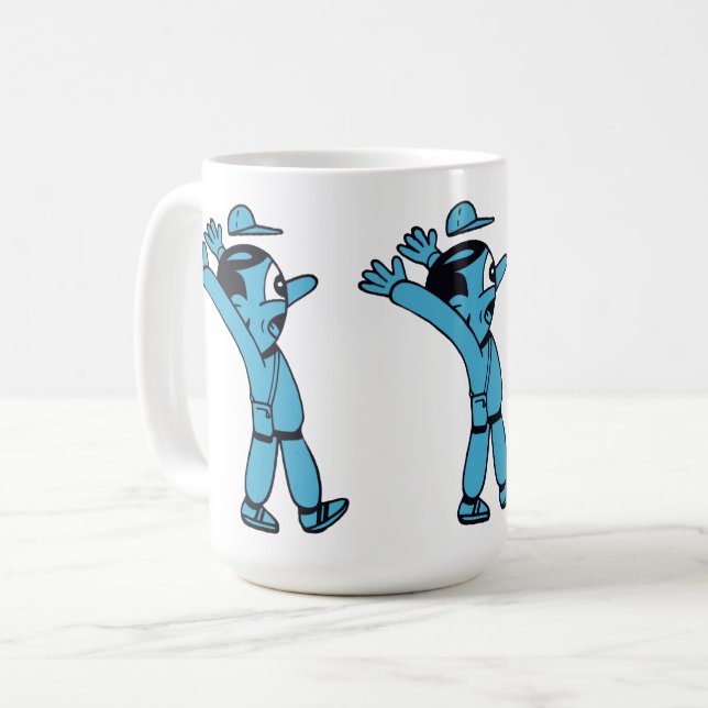 Taza De Café Blueman 2 (Anverso izquierdo)
