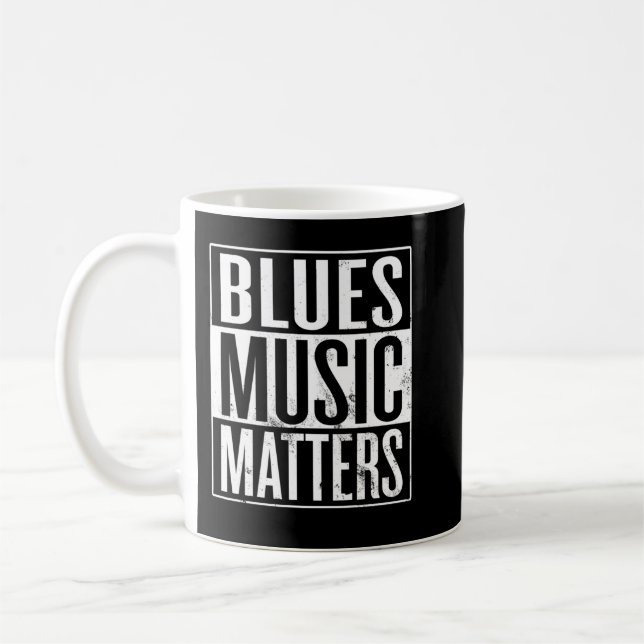 Taza De Café Blues Music Matters (Izquierda)