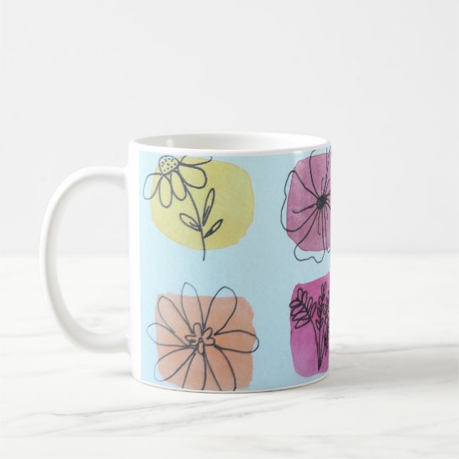 Taza De Café Blumen Palette  (Izquierda)