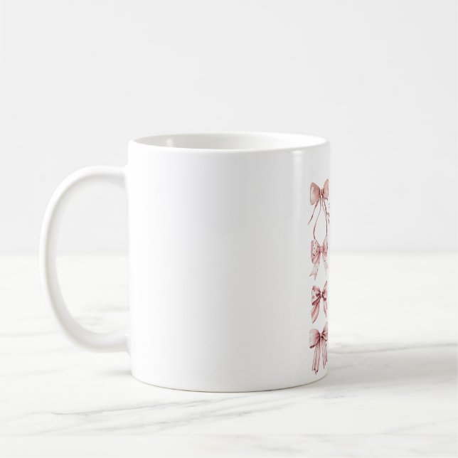 Taza De Café Blush Bows (Izquierda)