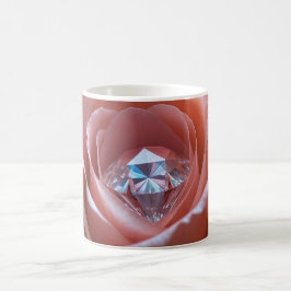 Taza De Café Blushfire Crystal Bloom