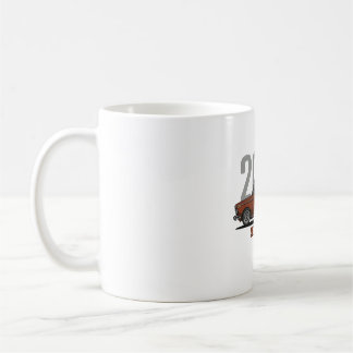 Taza De Café BMW 2002 Sienna Braun Coche Clásico