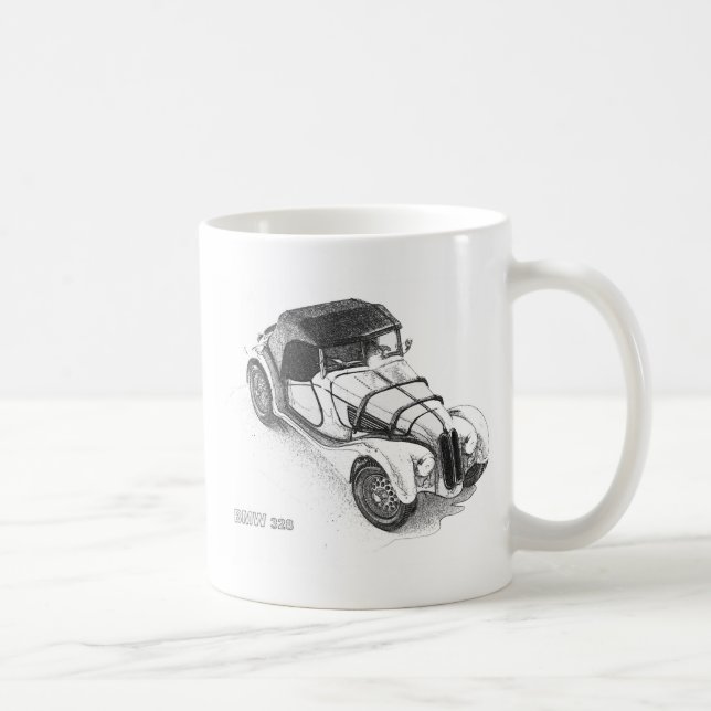 TAZA DE CAFÉ BMW 328 (Derecha)