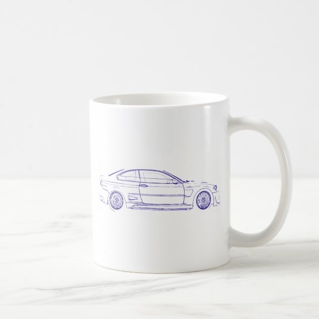 Taza De Café BMW E46 Classic (Derecha)