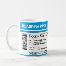 Boarding Pass (blue)