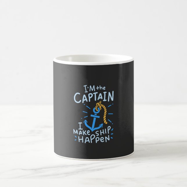 Taza De Café Boating - Soy el capitán (Centro)