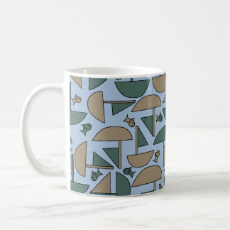 Taza De Café Boats and Fish Sherpa Blanket