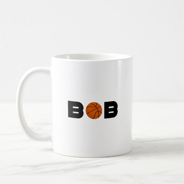Taza De Café Bob Basketball (Izquierda)