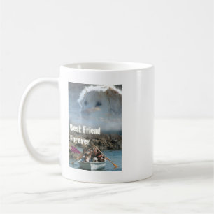 Taza De Café Bob el perro - mejor amigo para siempre