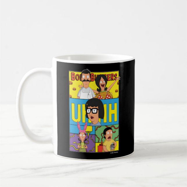 Taza De Café Bobâ€™S Burgers Movie Bob Linda Tina Louise Ge (Izquierda)
