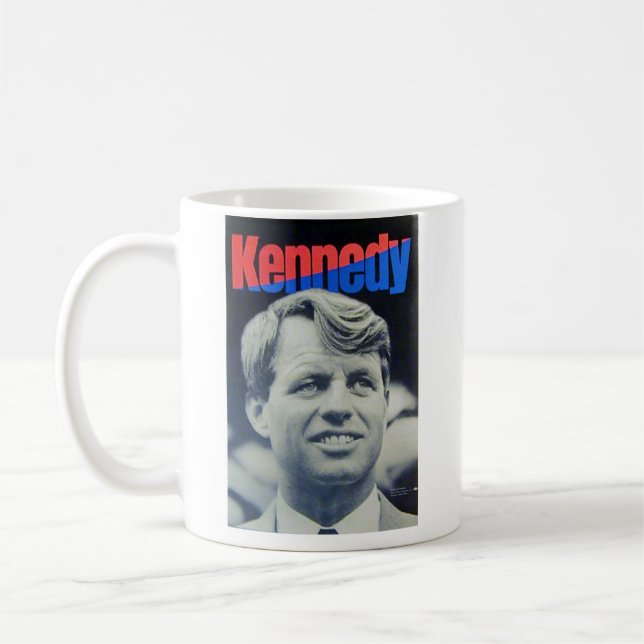 Taza De Café Bobby Kennedy "68 (Izquierda)