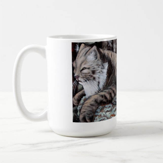 Taza De Café Bobcat Tom Mug (Izquierda)