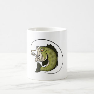 Taza De Café Boca de lubina grande