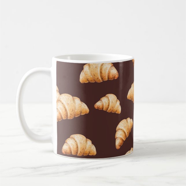 Taza De Café boceto de comida deliciosos postres y pasteles (Izquierda)