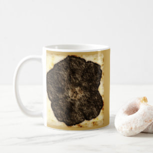 Taza De Café Boceto de la Gloria del Tiempo Antiguo de la Mañan